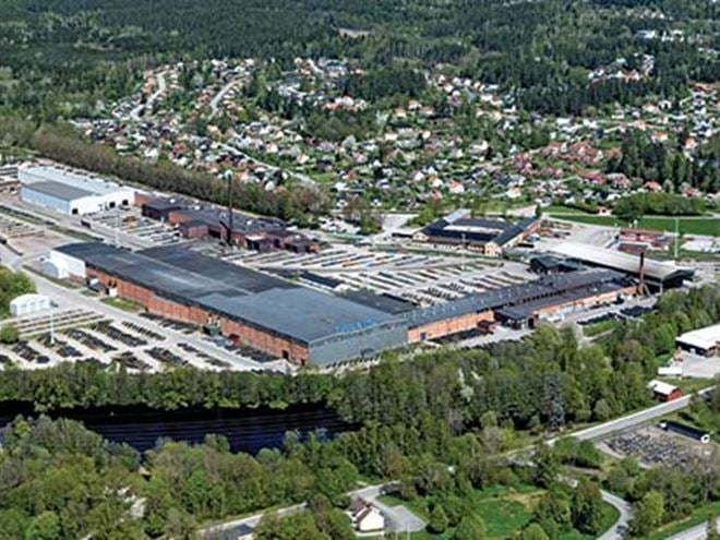 Ovako production site Boxholm