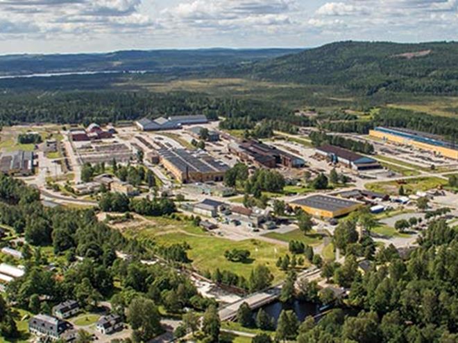 Ovako production site Hällefors
