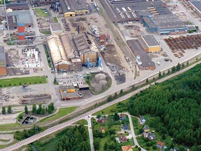 Ovako production site Hofors